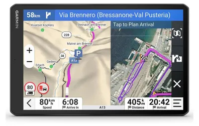 Produktbild von Garmin Lgv820 - LKW-Navigation - Dezl MT-d 8" - Navigationssystem - TFT