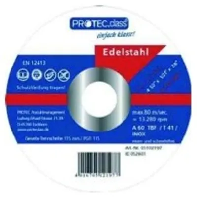 Produktbild von PROTEC.class Trennscheibe PTI115 Inox 115x1.2x22mm VPE 10Stk