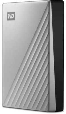 Produktbild von Western Digital WDBPMV0040BSL-WESN, 4 TB, 3.2 Gen 1 (3.1 Gen 1), Silber