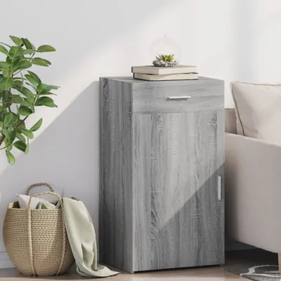 Zdjęcie produktu dla vidaXL Kredens szary Sonoma 50x42,5x93 cm Materiał drewnopochodny