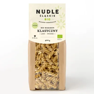 Zdjęcie produktu dla Makaron klasyczny świdry400g WYTWÓRNIA MAKARONÓW