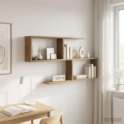 Produktbild von Maison Exclusive - Wandregal Artisan-Eiche 100 x 12 x 50,5 cm Holzwerkstoff