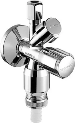 Produktbild von Schell Kombi-Eckventil COMFORT DN 15, G 1/2 AG, m 2 COMFORT-Griffen, vc