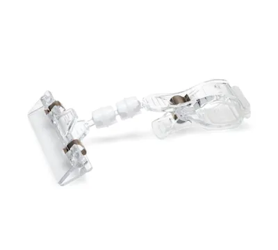 Produktbild von Kartenhalter mit Clip, 12,5 cm, Kunststoff