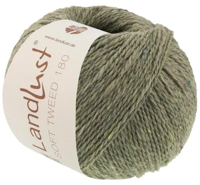 Produktbild von Lana Grossa - Landlust Soft Tweed 180 0135 salbeigrün meliert