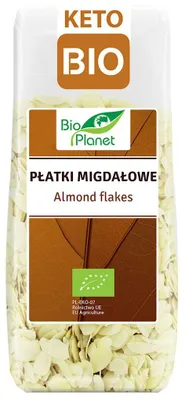 PŁATKI MIGDAŁOWE BIO 100 g - BIO PLANET