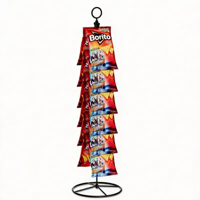 Chiprek mit 14 Clips, Snackorganizer, schwarz, 65,5x21,8x34 cm