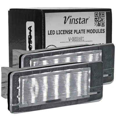 Produktbild von Vinstar LED Kennzeichenbeleuchtung kompatibel mit Renault CAPTUR J5 H5 ESPACE IV FLUENCE ab 10
