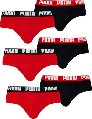 Produktbild von PUMA Herren Slips 6er Pack