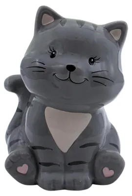 Produktbild von Spardose Katze, Katzenspardose, Kindersparbüchse Katze, Sparschwein Katze, Sparf