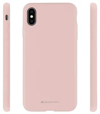 Produktbild von Mercury Silikon iPhone 13 Pro Max 6,7 Zoll rosa Sand