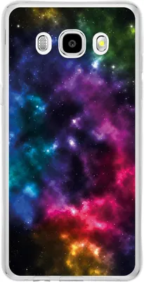 Produktbild von PhoneNatic Case kompatibel mit Samsung Galaxy J5 (2016) J510 Silikon-Hülle Space Nebula M8