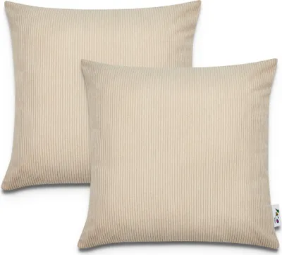 Produktbild von Dekorative Kissenbezüge Kordsamt Kissenhülle Set Kissen Sofa Deko Zierkissen