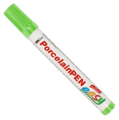 Produktbild von KREUL Porcelain Pen easy mit Pinselspitze 1–3 mm - Hellgrün