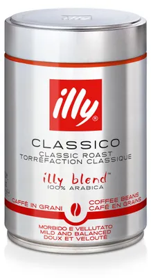 Zdjęcie produktu dla Kawa palona ziarnista Illy Classico puszka 250 gr Caffè Illy