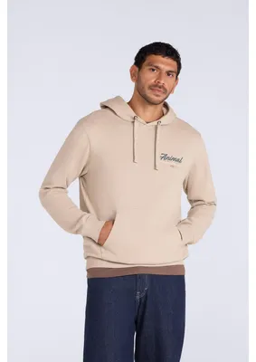 Image de Mountain Warehouse - Sweat à capuche « River » pour homme MW1260 (M) (beige foncé)