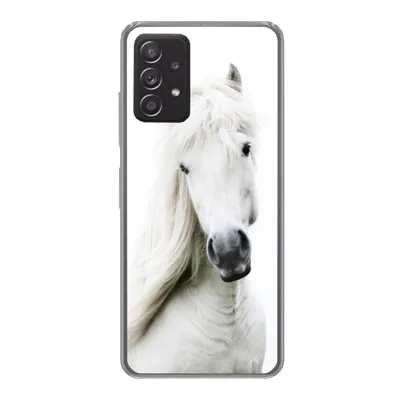 Produktbild von MuchoWow® Handyhülle Schutzhülle Hülle für Samsung galaxy a73 Pferde - Nutztiere - Mähnen Silikon Softcase Handy Hülle - Handyhülle