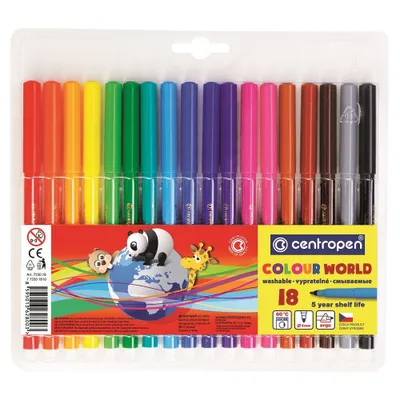Obrázek produktu pro Popisovače Centropen 7550  -  sada 18 ks