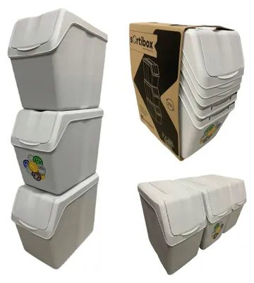 Immagine prodotto di Cestino Keden Sortibox - Cenere