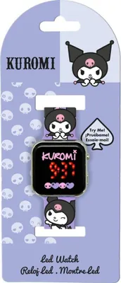 Produktbild von KIDS EUROSWAN Kuromi LED-Digitaluhr KU00001 91714