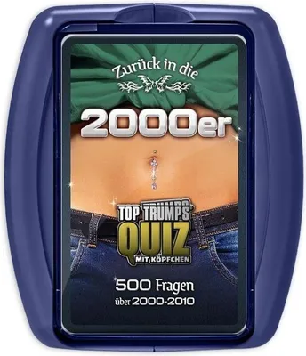 Produktbild von Top Trumps Quiz - 2000er Quizspiel Wissensspiel