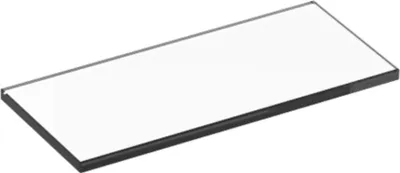 Produktbild von Keuco Cristallinglas-Platte Plan 220x100mm, ohne Grünkante