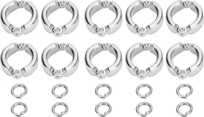 Obrázok produktu pre 10pcs Vogelpapage Bein Ring Ring Outdoor Fly Training Aktivität Öffnen Clipzubehör#9