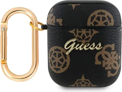 Image de Guess Gua2Pg4Gpk Airpods 1/2 Cover Czarny/Black 4G Hook