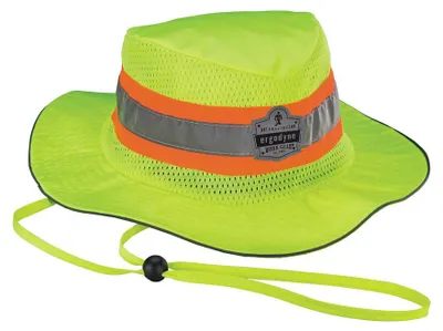 Produktbild von Ergodyne Kühlender Ranger-Sonnenhut Chill-Its 8935MF Hi-Vis, lime, Größe L/XL 12595
