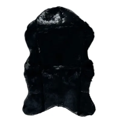 Produktbild von VIVA HOME Fellteppich Kunstfell von VIVA 60x90 cm, schwarz