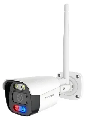 Obrázek produktu pro Kruger&Matz KM2222 Venkovní Wi-Fi IP kamera 4 MP 2K, Tuya Smart Life, IP67, bílá