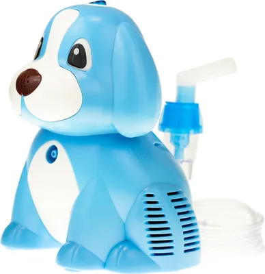 Obrázek produktu pro Elektrický inhalátor pro štěňata Sada inhalátorů pro psy pro děti a dospělé Nebulizátor Inhalační maska pro dospělé a děti Modrá barva