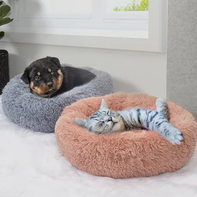 Produktbild von Rosa Katzen-Beruhigungskissen, 60 cm