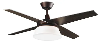 Produktbild von Deckenventilator mit Beleuchtung und Fernbedienung Banus 132 cm