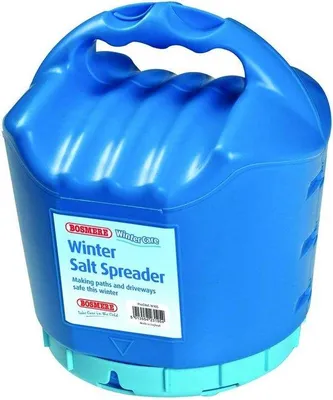 Produktbild von Famanu Streuwagen für Winterstreusalz - 5 kg Kapazität, Kunststoff