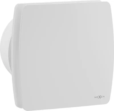 Produktbild von Mexen AXS 120 Badezimmerlüfter mit Feuchtigkeitssensor, weiß - W9601-125H-00