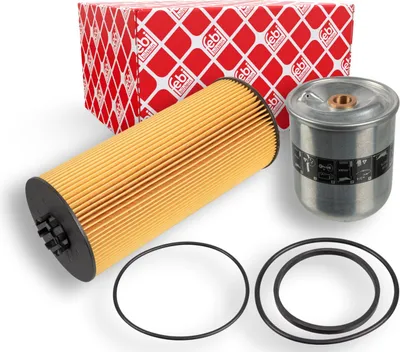 Produktbild von Ölfilter FEBI BILSTEIN 109391 Filtereinsatz passend für MERCEDES-BENZ ACTROS ACTROS MP2 / MP3