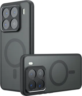 Obrázok produktu pre Hybridné ochranné puzdro Xiaomi 15 Pro Armor MagSafe z TPU a PC, matná čierna