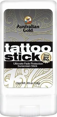 Zdjęcie produktu dla Australian Gold Tattoo Stick Ochrona Tatuażu SPF50