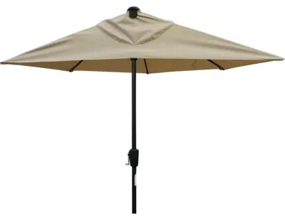 Obrázek produktu pro Slunečník balkonový ke stěně SOLUNA Bordeaux Ø 270 cm výška 135 cm ecru