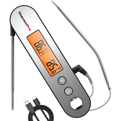 Immagine prodotto di Termometro digitale da cucina ThermoPro TP-610, argento