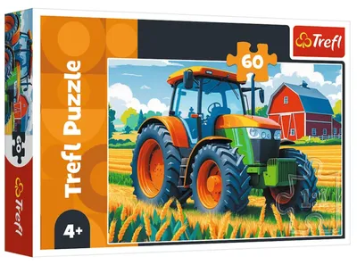 Productafbeelding van Puzzel 60 - Boerenvoertuig Trefl 16492