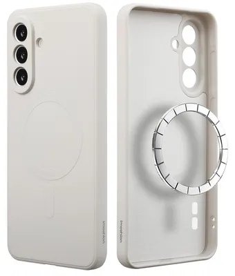 Imagen del producto de Funda de Colores con MagSafe para Samsung Galaxy A56 - Beige