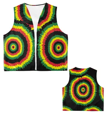 Obrázek produktu pro Rastafariánská vesta velikost: M-L