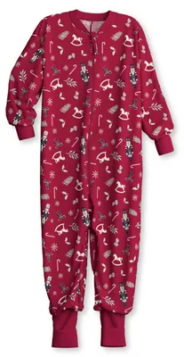 Produktbild von CALIDA Family & Friends Jumpsuit Kinder deep red 92-98