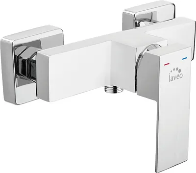 Produktbild von Wandbrausebatterie Ohne Brausegarnitur Chrom Laveo Kvadrato