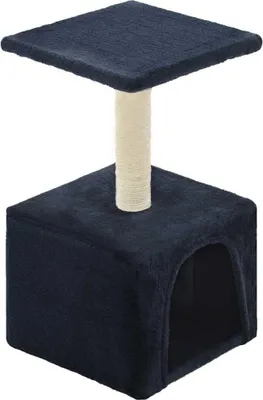 Produktbild von vidaXL Katzen-Kratzbaum Sisal 55 cm Dunkelblau