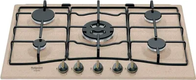 Immagine prodotto di Hotpoint PCN750T(AV)R/HA Piano Cottura Avena Da Incasso 75 cm Gas 5 Fornelli