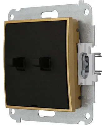 Image de Karlik Mini Interrupteur Volet Roulant Noir Mat