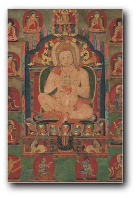 Produktbild von Kunstdruck „Mahasiddha Jnanatapa“ von unbekanntem Künstler – 40×60 cm – ungerahmt
